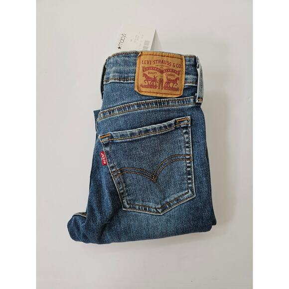 Levi's 711 Skinny Size 24 Blue Women's - Picture 1 of 9